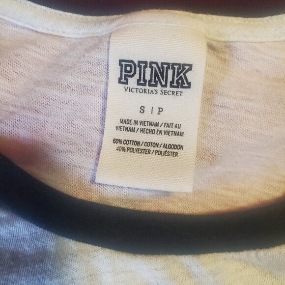 Victoria's Secret PINK sequin long sleeve shirt - Picture 2 of 2